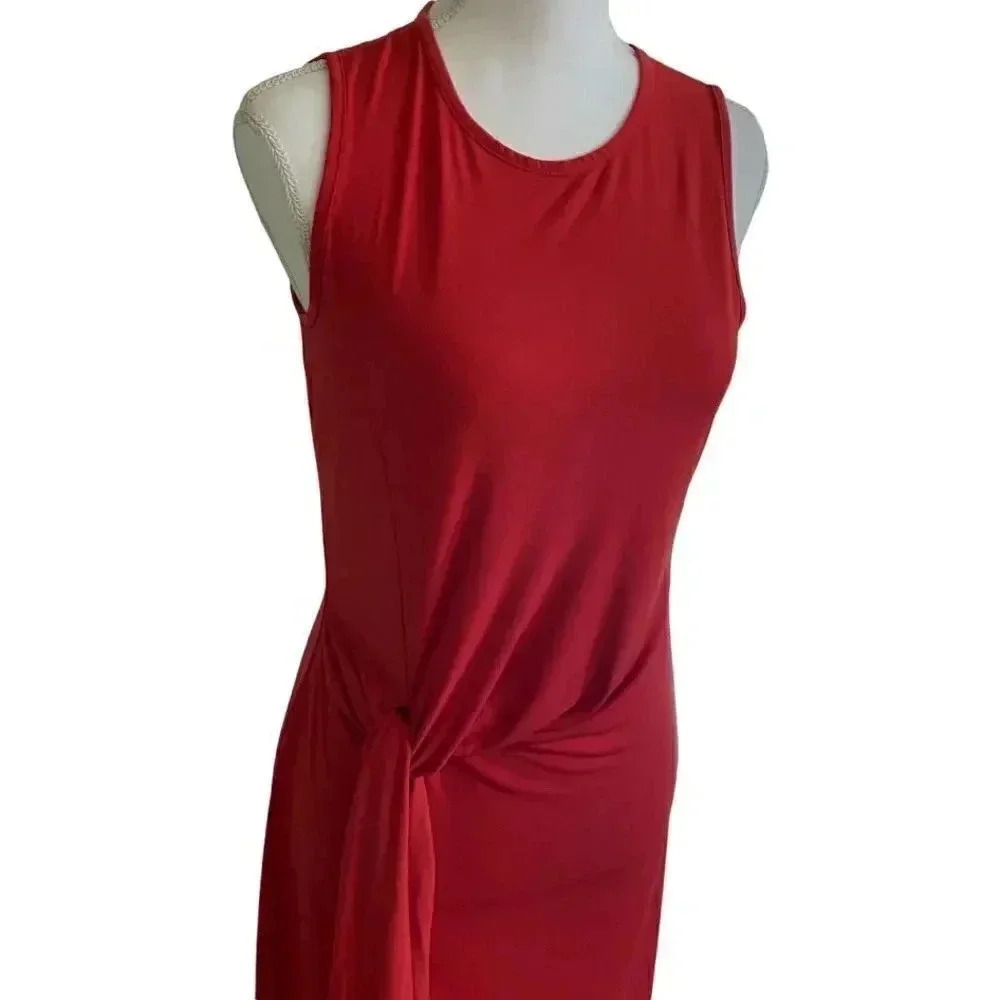Michael KORS red dress size M EUC - Picture 5 of 9